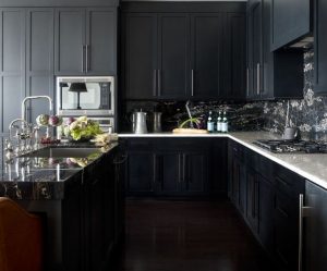 Black kitchen cabinets for 2019